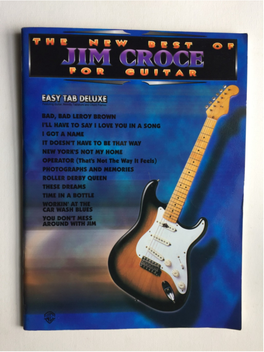 THE NEW BEST OF JIM CROCE FOR GUITAR - PUBLISHED 1996 - EASY TAB DELUXE